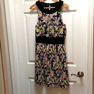 Xhilaration Size L Dress, Black/Multi